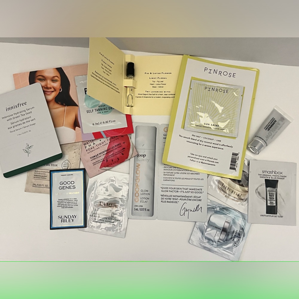 Sample size, High-end skincare and cosmetics